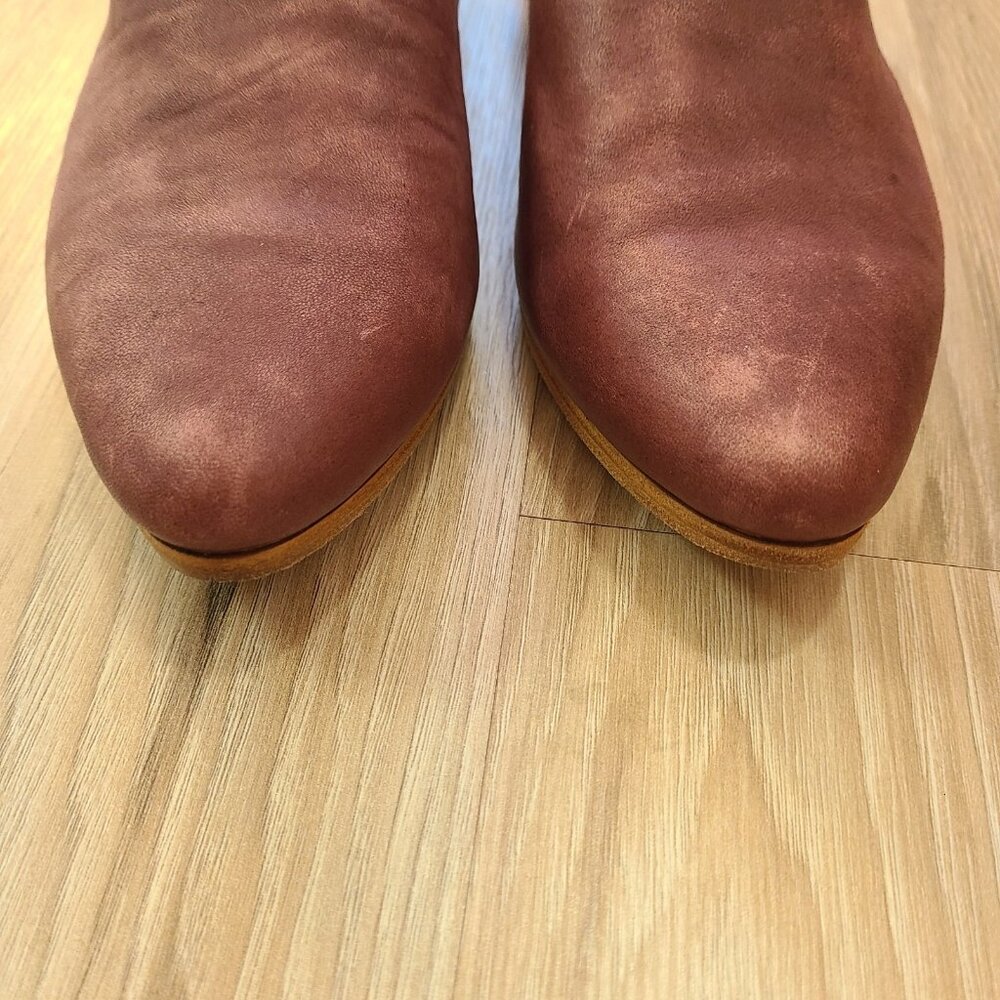 Coclico HENRI FLATS Mauve Leather Slip on Shoes Women’s Size 37/ 6.5 - Picture 6 of 10